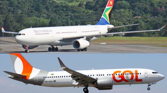 GOL y South African Airways relanzan su acuerdo de código compartido