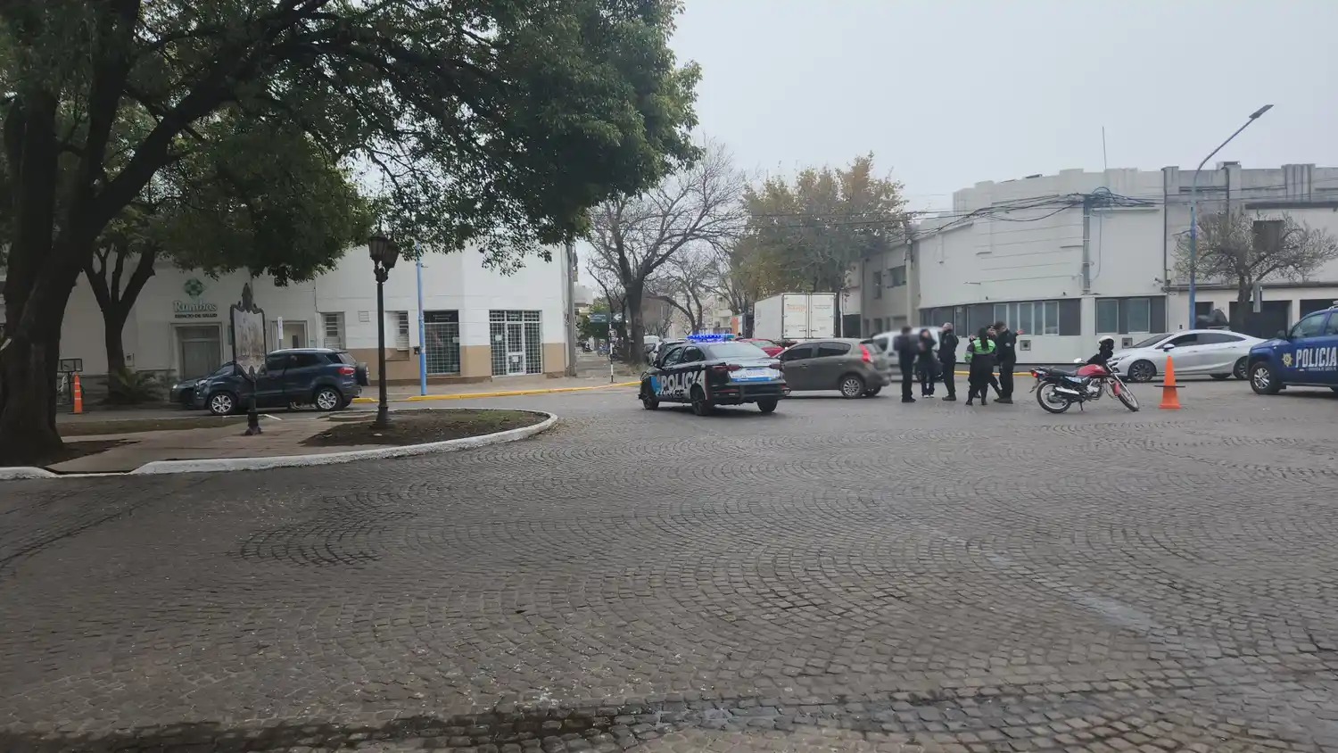 accidente choque en bv lehmann - 1