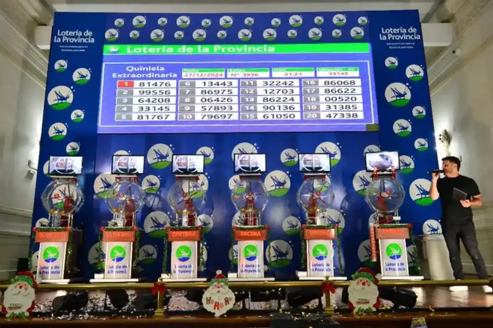 Ya está en venta el Gordo de Navidad de Lotería de la Provincia: repartirá $ 1.755.750.000 en premios