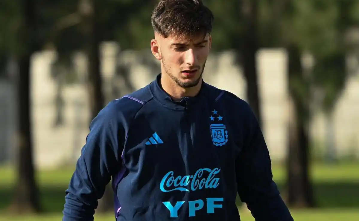 Barbi, arquero del seleccionado argentino.