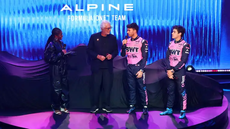 Colapinto tras el lanzamiento del nuevo Alpine - 1