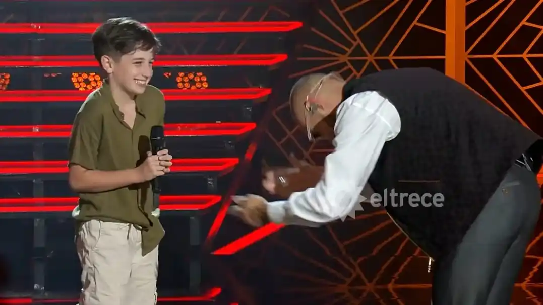 Lorenzo Fiorotto, tras conmover a Abel Pintos: “Me sentí un poco nervioso, pero a la vez muy contento”