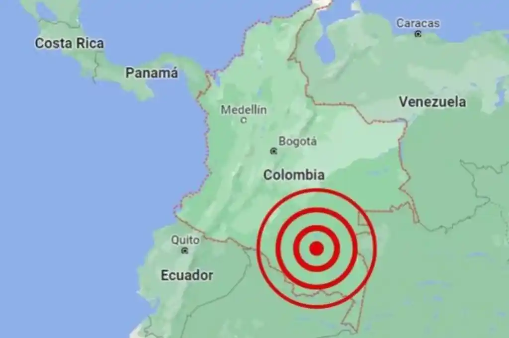 Un sismo de magnitud 5,9 sacudió el noreste de Colombia