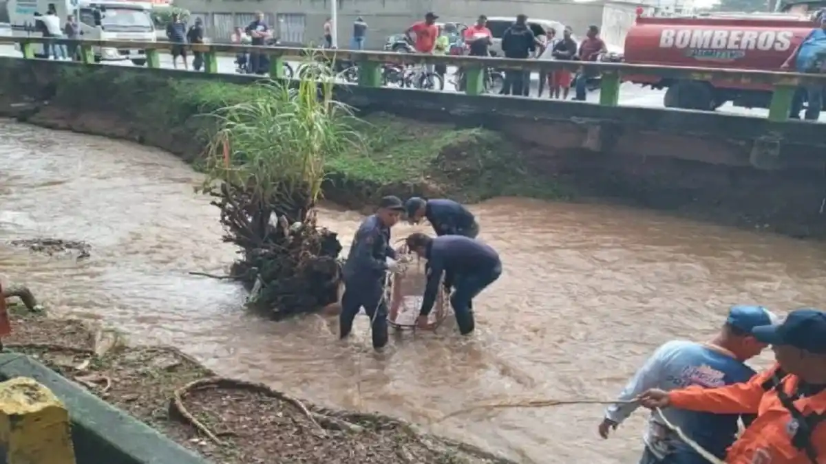 Murió un hombre tras de ser arrastrado por una quebrada en Portuguesa