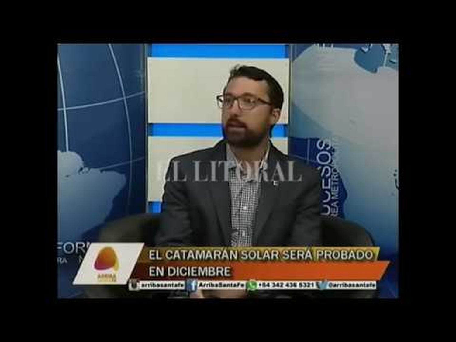 El catamarán solar será probado en diciembre