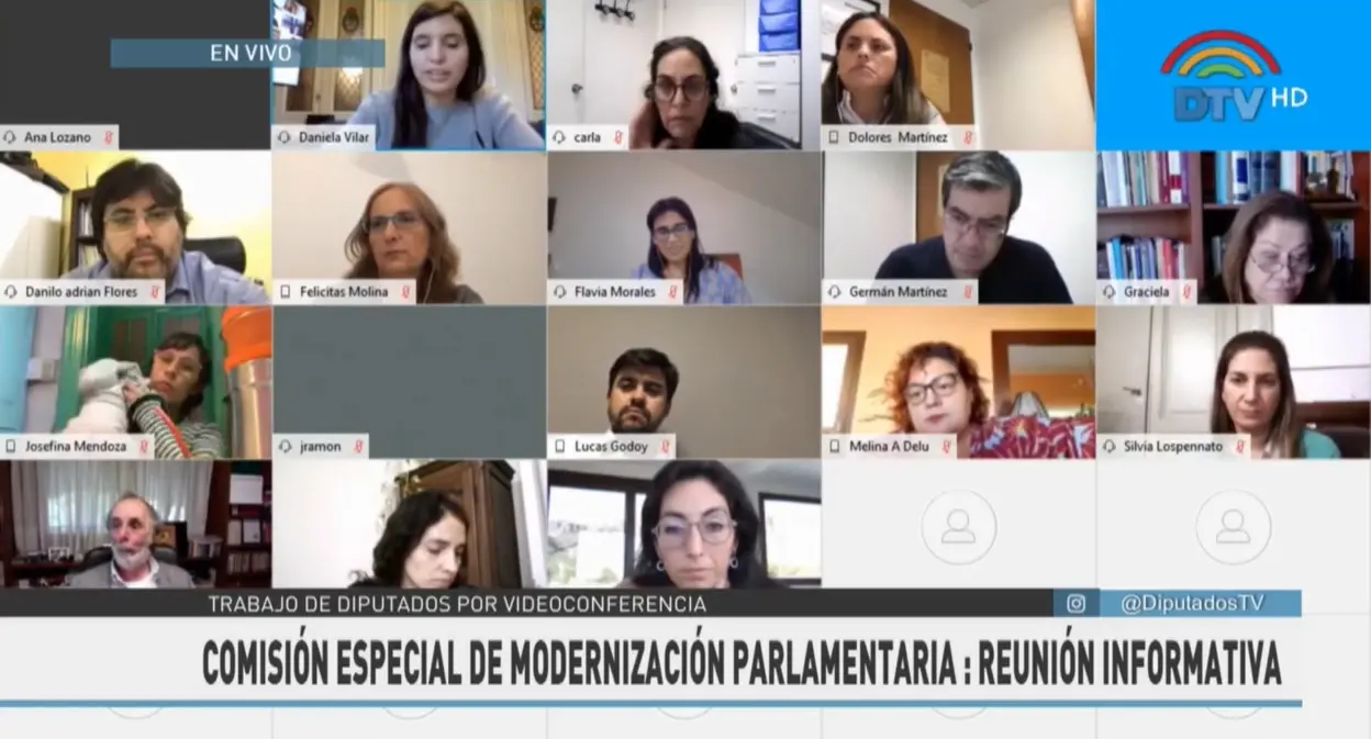 Diputados aprobó el protocolo que regula el trabajo remoto para las comisiones