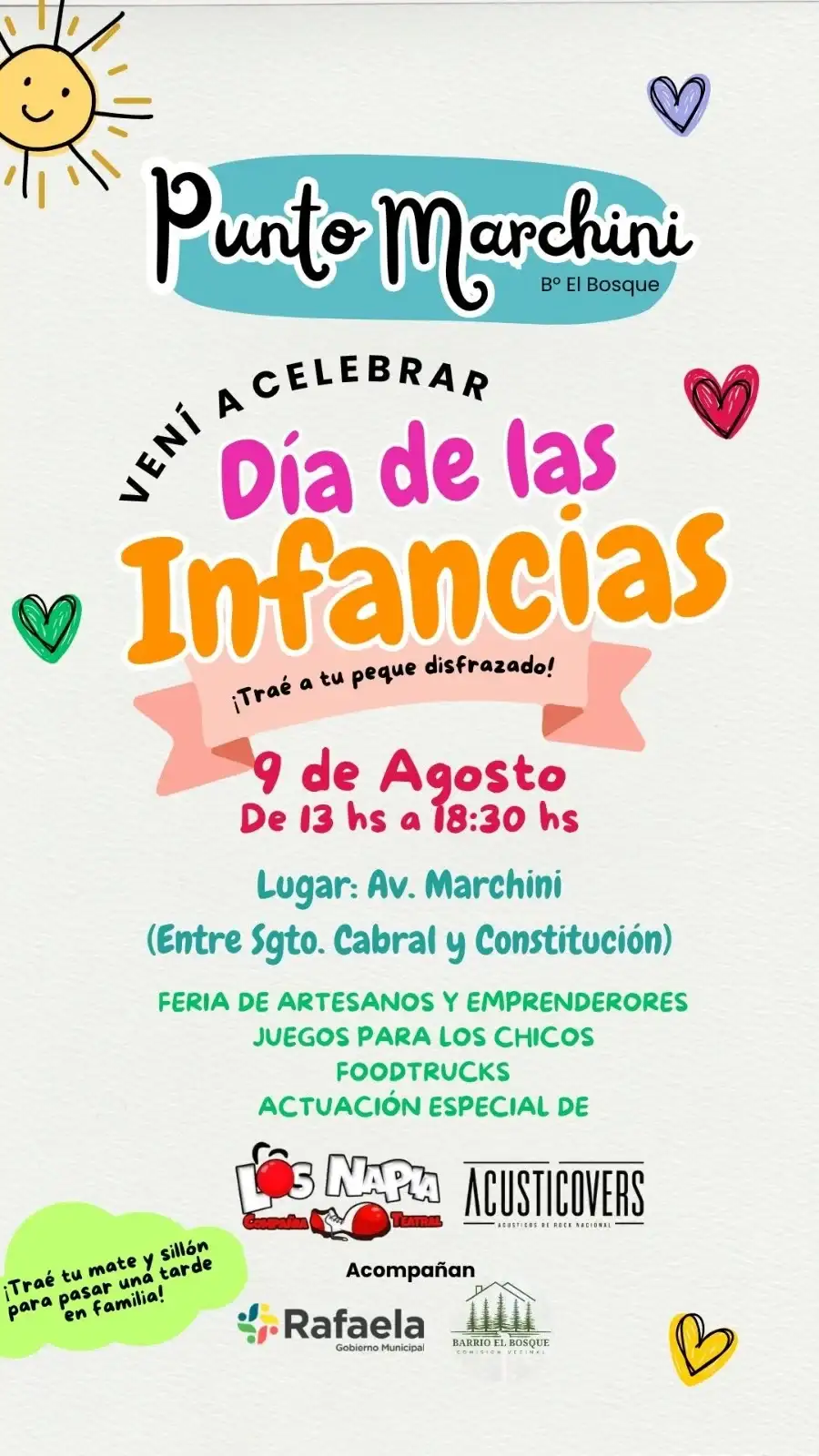 Punto Marchini celebrará el Día de las Infancias con juegos, música y feria de emprendedores: "Va a estar muy completo" - 1