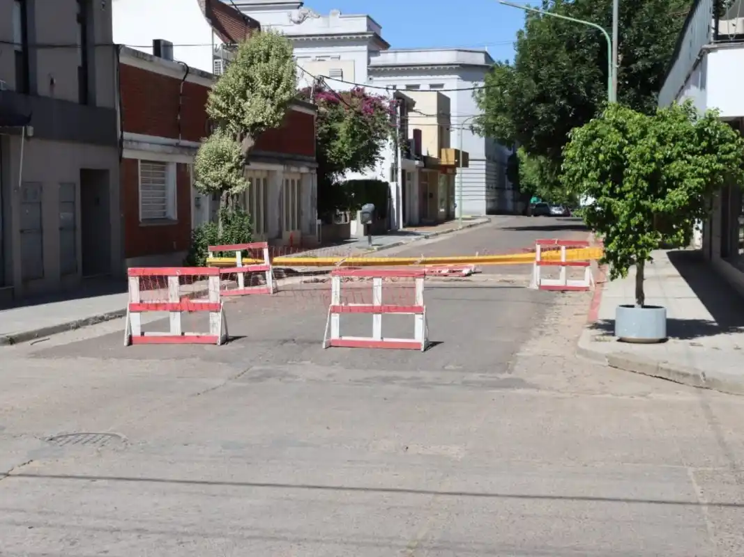 Calle San Martín, entre 3 de Febrero y Mitre
