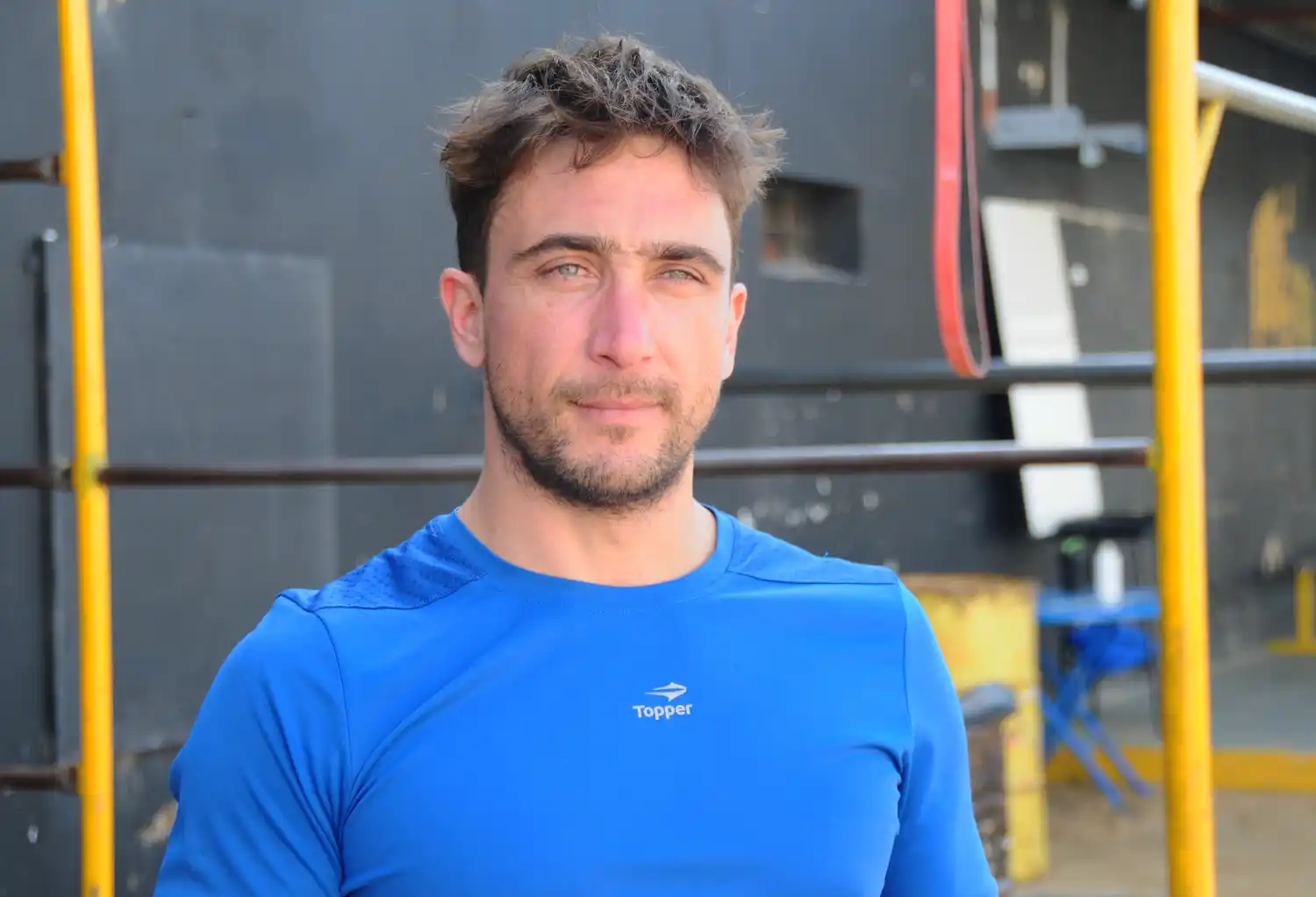 Juan Solanilla, profesor de calistenia