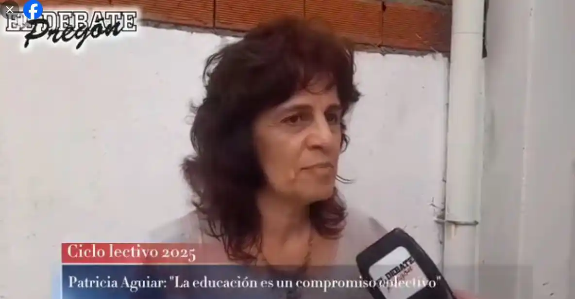 Patricia Aguiar: "La educación es un compromiso colectivo"