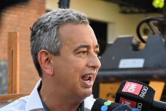 Con Javkin presente, intendentes se reúnen contra la quita de subsidios al transporte del interior