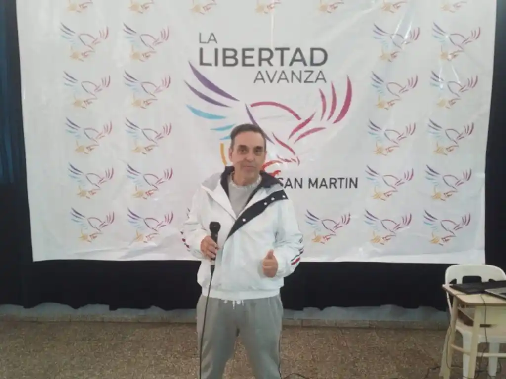 "Queremos garantizar a Milei que en 2027 el primer intendente libertario sea de San Martín”, dijo el concejal Ballester