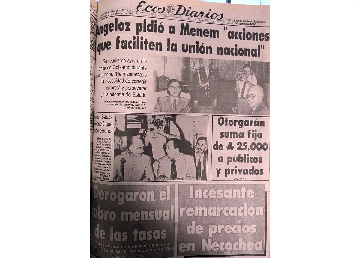 Jueves 15 de febrero de 1990