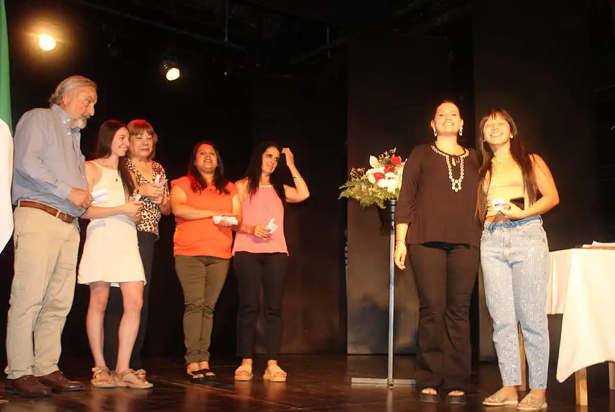 Culminó curso de idioma en la Sociedad Italia