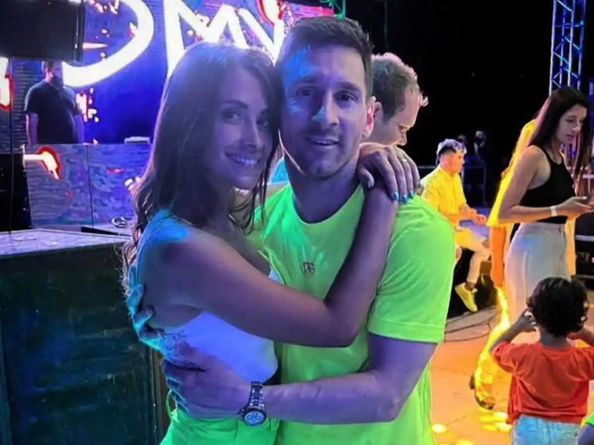 El video íntimo de Messi bailando con Antonela al ritmo de Los Palmeras