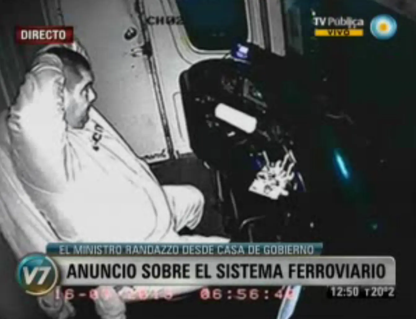La Fraternidad acusó a Randazzo de montar un "show mediático" por el video del motorman durmiendo