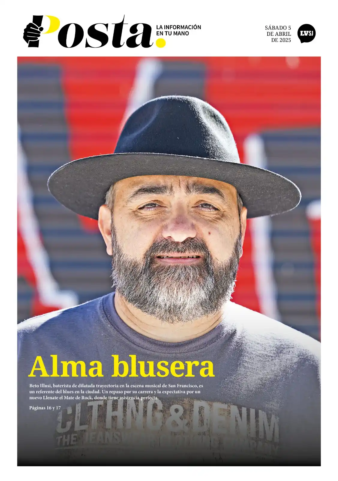 postada posta 5 de abril