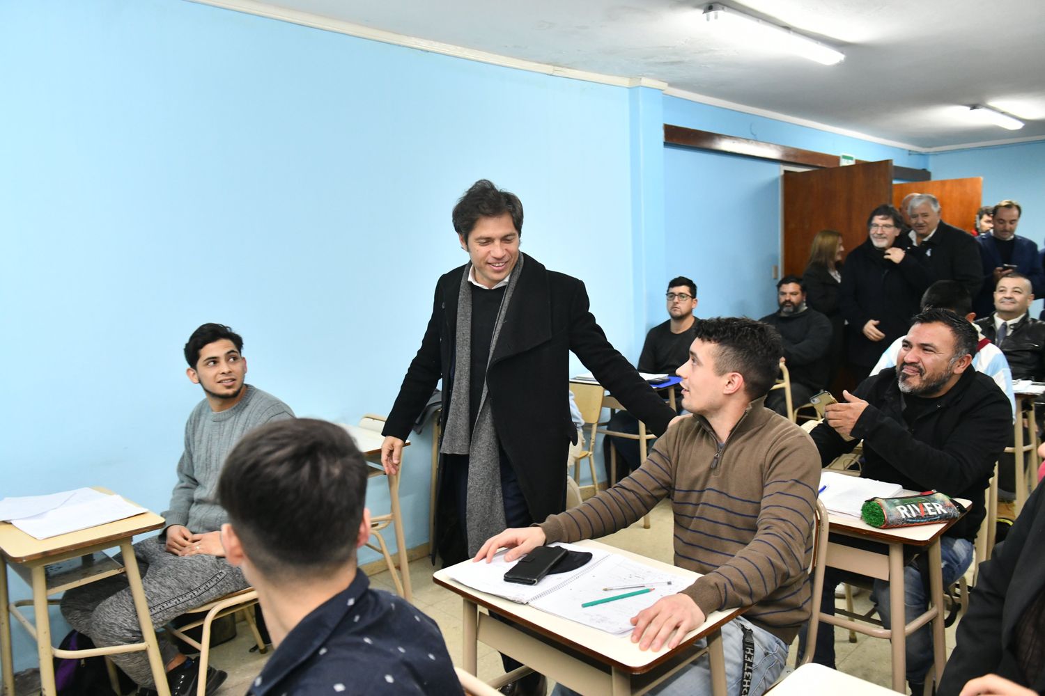 Kicillof afirmó que “la educación y la formación son mejores maneras de generar oportunidades”