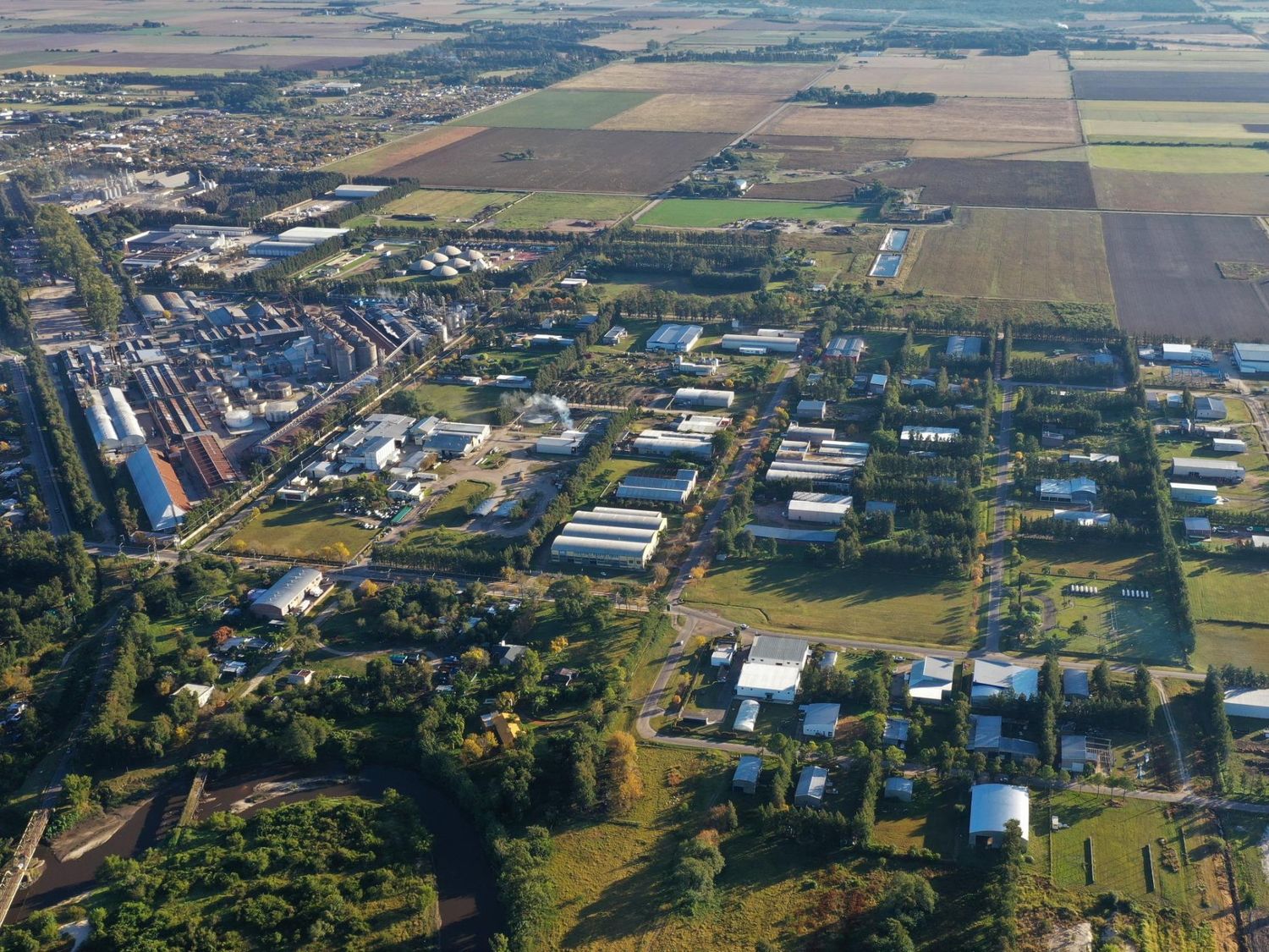 Gonzalo Braidot anunció la compra de siete hectáreas para ampliar el Parque Industrial