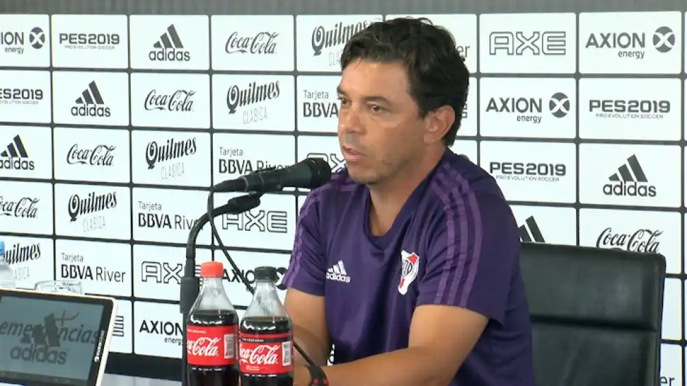 Gallardo, con la baja de Enzo Pérez, comienza la rotación del equipo en la Superliga
