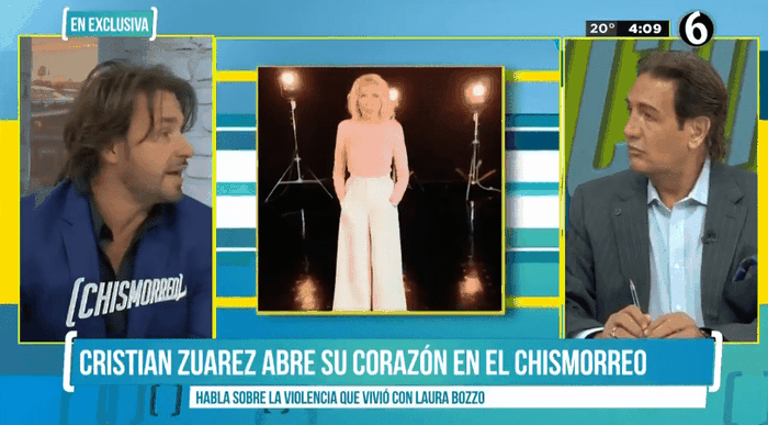 Cristian Zuárez da entrevistas en México. Foto: Facebook