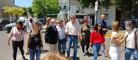 Randazzo cerró la campaña en Chivilcoy: Caminata por su ciudad y sin acto