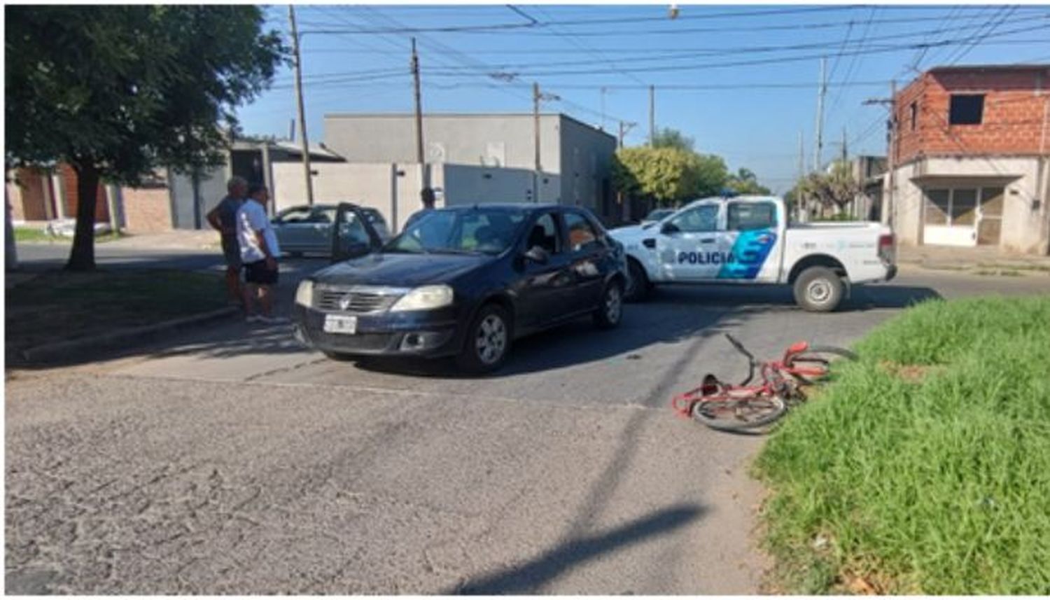 Dos accidentes en el parte policial del jueves