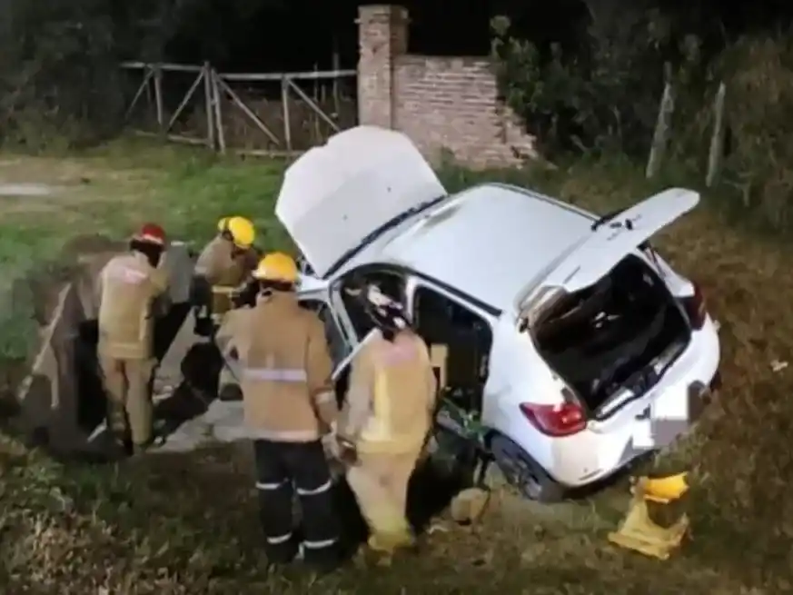 Una mujer sufrió graves quemaduras.