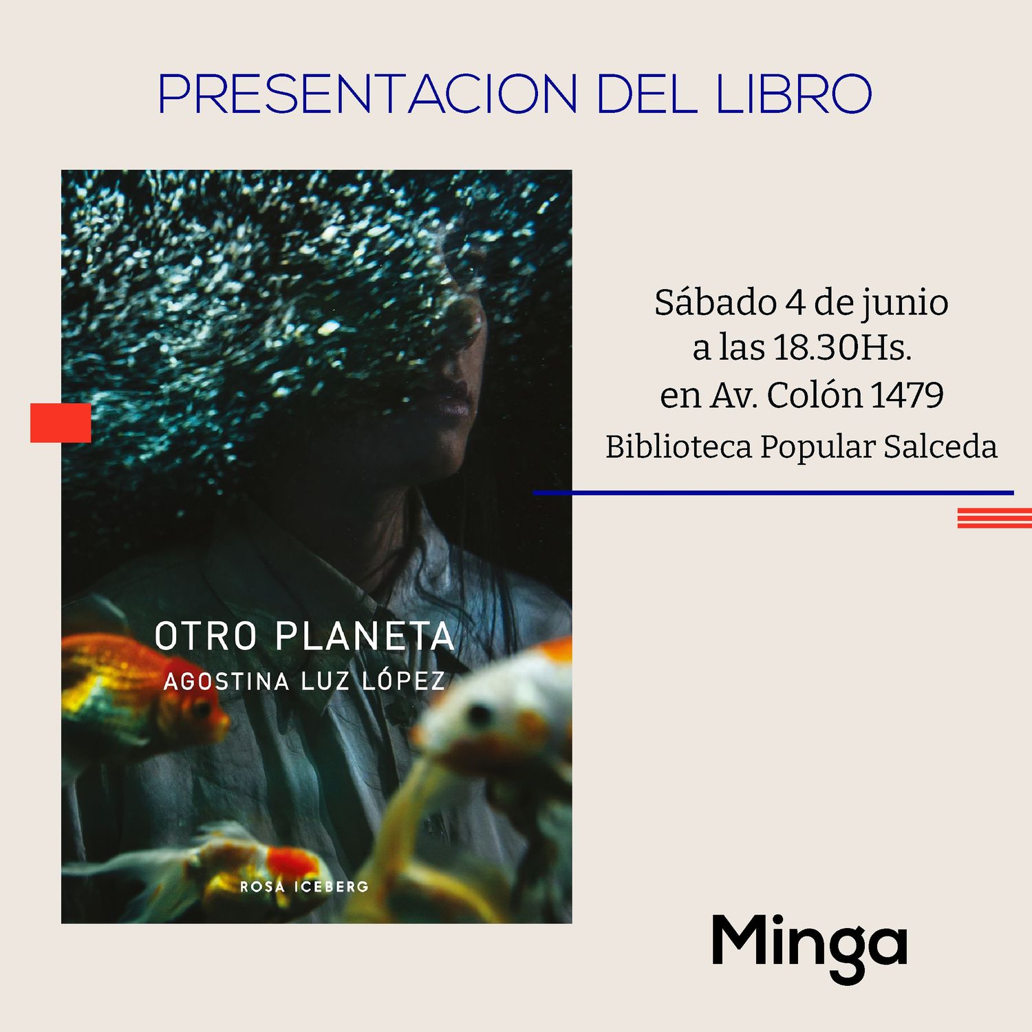 Este sábado se presentará el libro de cuentos "Otro Planeta" en la Biblioteca Salceda