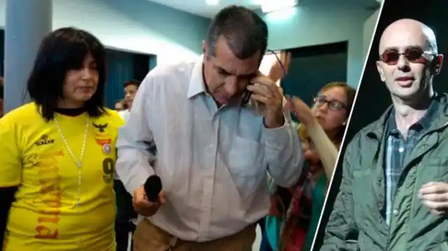 El Indio Solari cantó en el velatorio de Micaela García