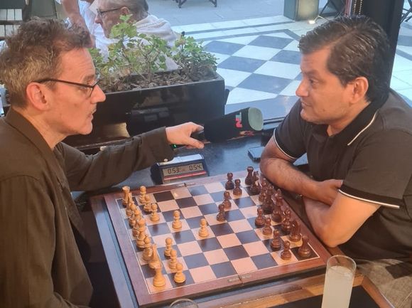 Ramón con Malnatti en el Butti