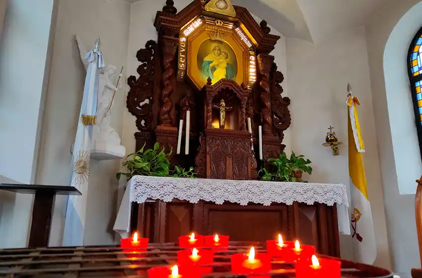 Celebrarán la festividad de Nuestra Señora de Schoenstatt con una caravana de autos