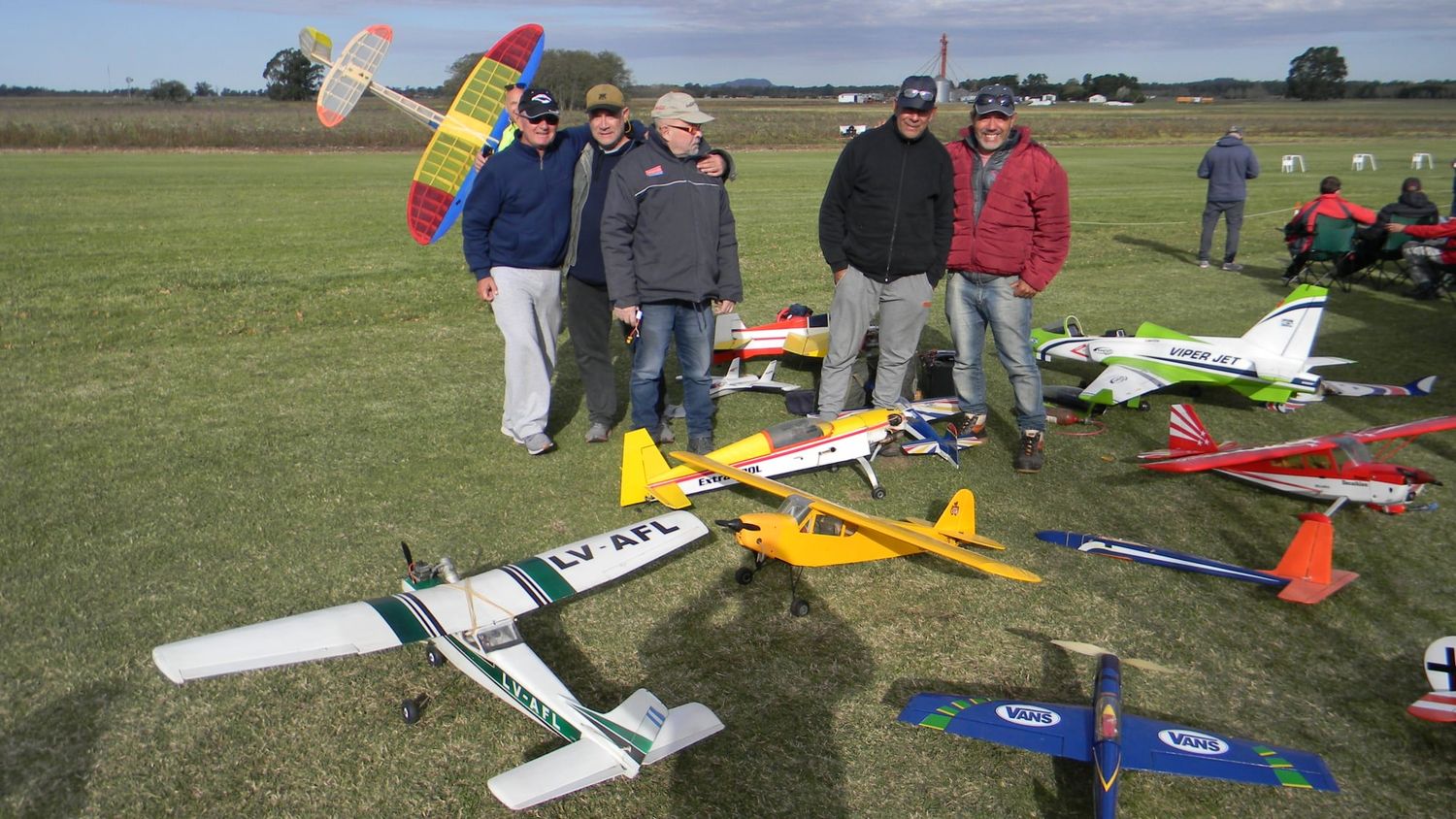 Habrá una muestra estática de aeromodelismo