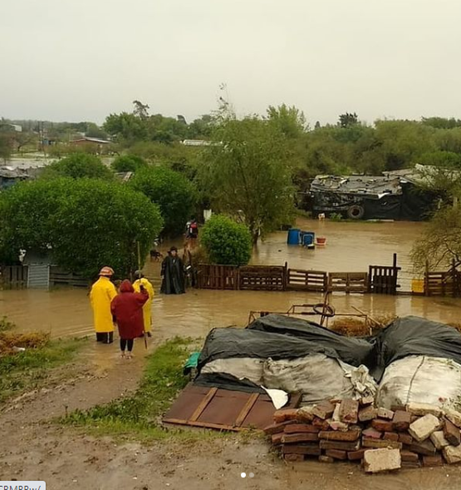 En Gualeguay hubo auto evacuados por el temporal