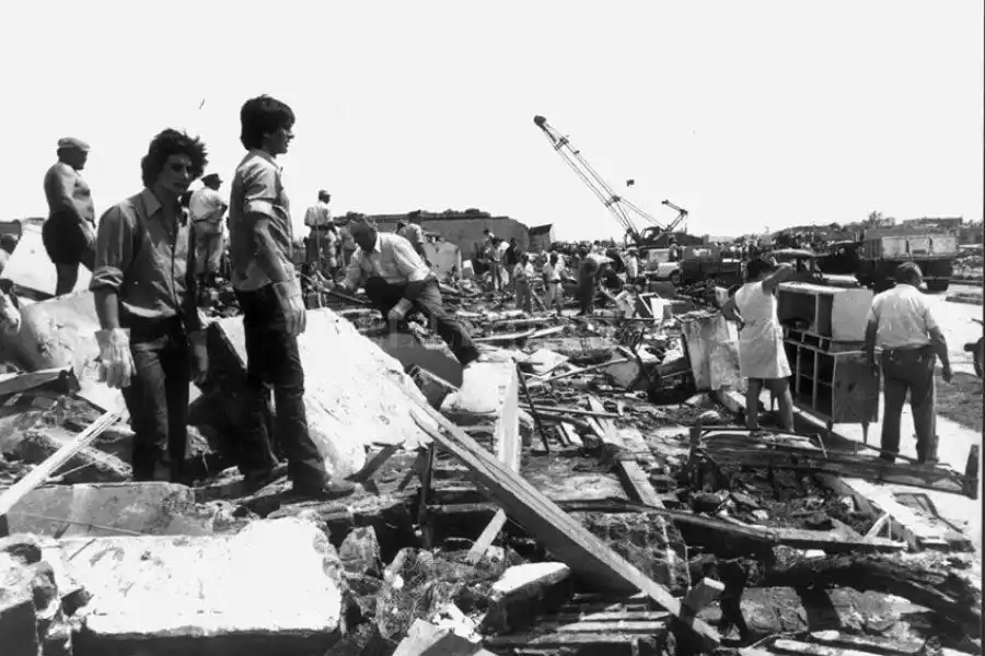 A 50 años del devastador tornado de San Justo